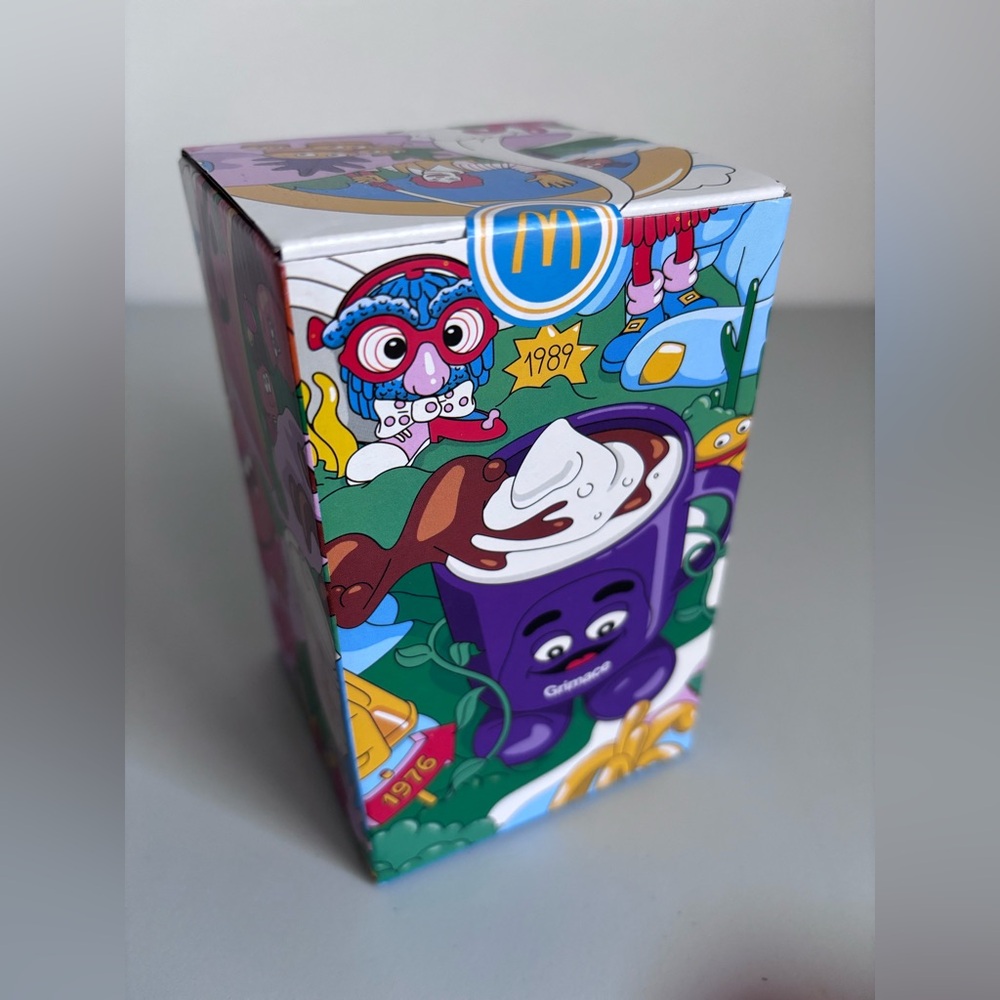 McDonald's Grimace Drinking Glass 12oz